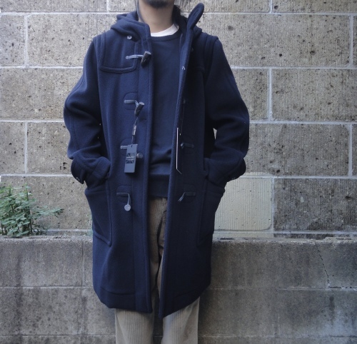 INVERTERE (インバーティア) NEWTON ABBOT LONG DUFFLE COAT ネイビー入荷しています！_c0319603_19540966.jpg