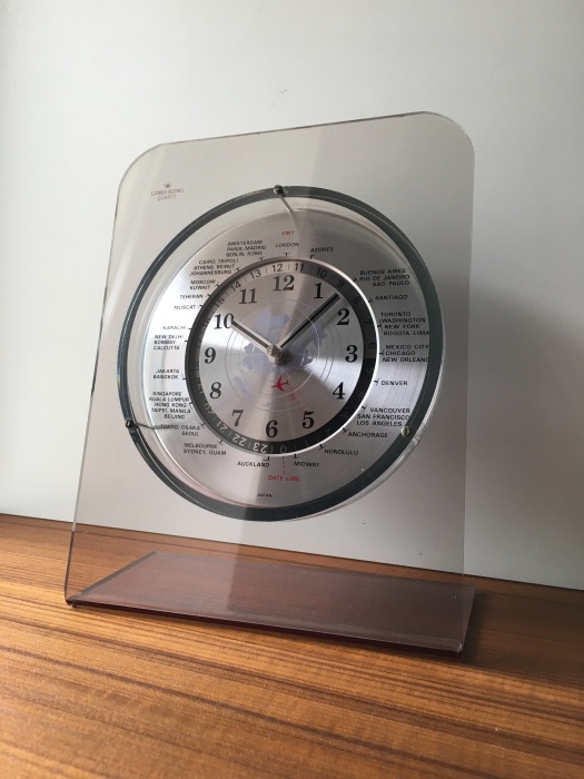 \"LORD KING QUARTZ\" World Time Clock_f0158009_05553434.jpeg