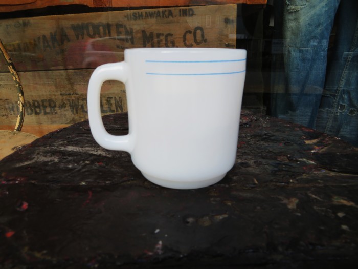 Vintage Glasbake Ad Mug SIX FLAGS_e0187362_18092278.jpg