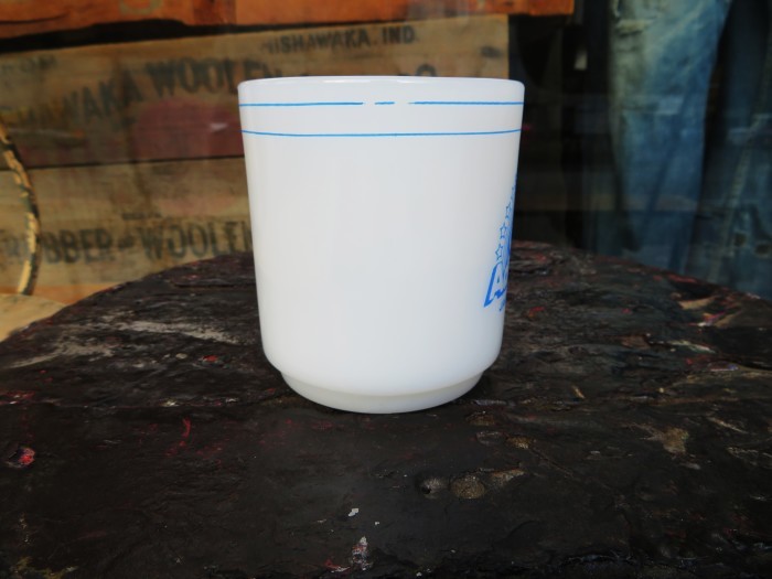 Vintage Glasbake Ad Mug SIX FLAGS_e0187362_18093472.jpg