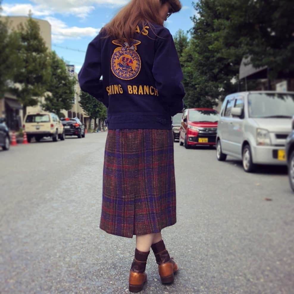 チェック柄タイトスカート♡♡♡_a0108963_18594186.jpg