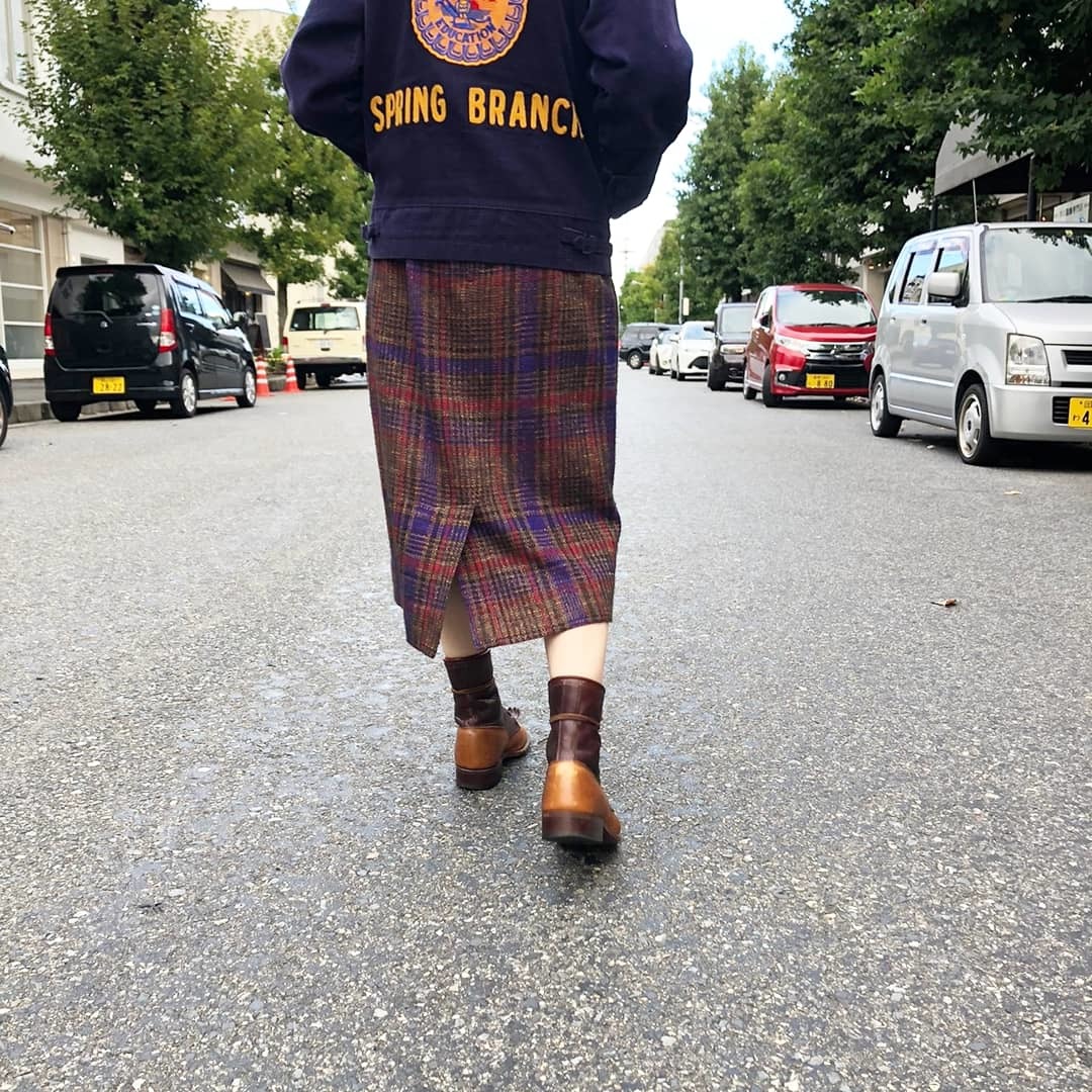 チェック柄タイトスカート♡♡♡_a0108963_18594226.jpg