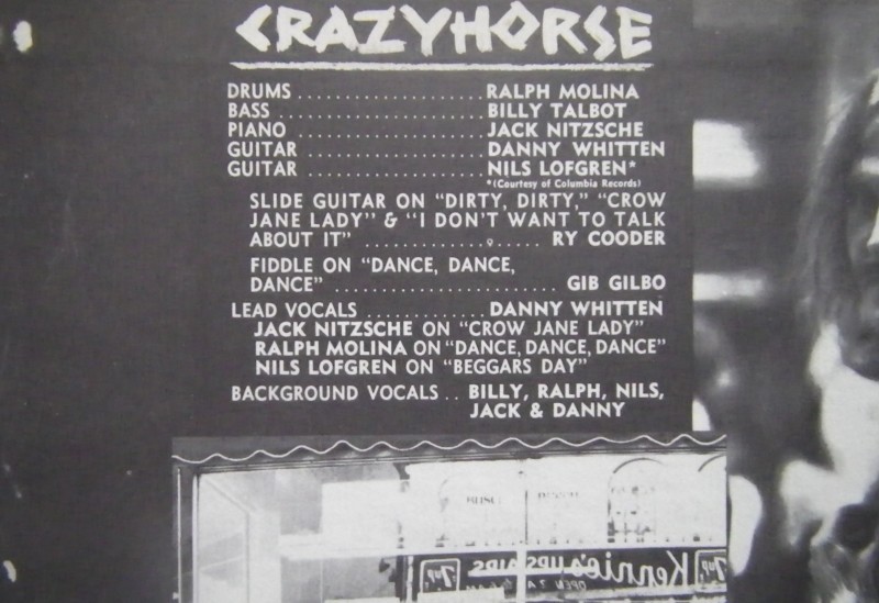 Crazy Horse その1 Same アナログレコード巡礼の旅 The Road The Sky