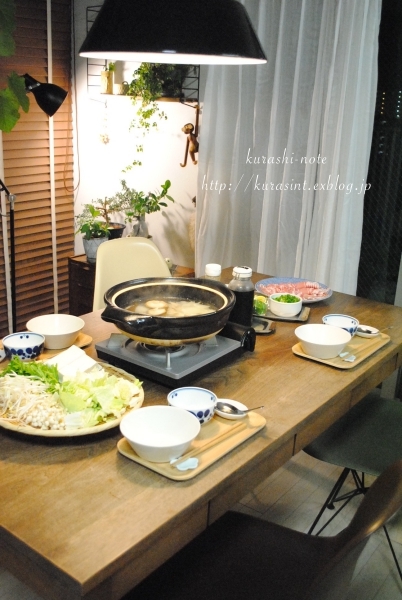 今シーズン初の鍋料理 * イワタニのカセットコンロのその後_b0351624_23170926.jpg