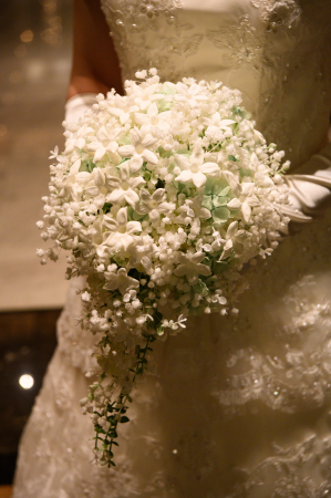 卒花嫁様アルバム　センチュリーコート丸の内の花嫁様より　手作りのジャスミンのプリブーケ_a0042928_15424132.jpg