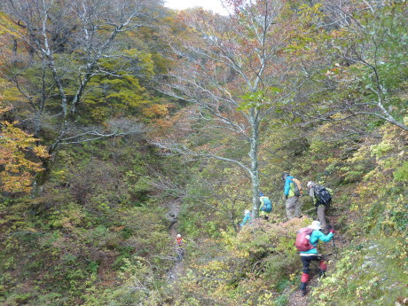 『紅葉の大山』 2日目 三鈷峰登山班_c0218841_20461870.jpg