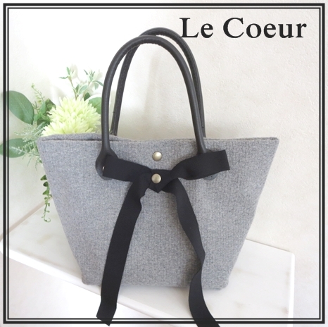 自宅レッスン ボンボニエール リボンの取り外せるトートBAG×2_f0305451_18472925.jpg