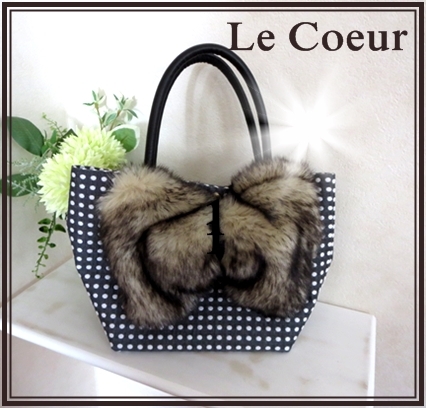 自宅レッスン ボンボニエール リボンの取り外せるトートBAG×2_f0305451_18474112.jpg