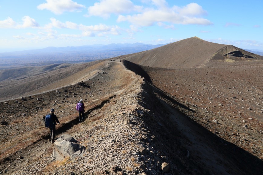  紅葉は終わりの樽前山、2019.10.28ー同行者からの写真ー_f0138096_22113447.jpg