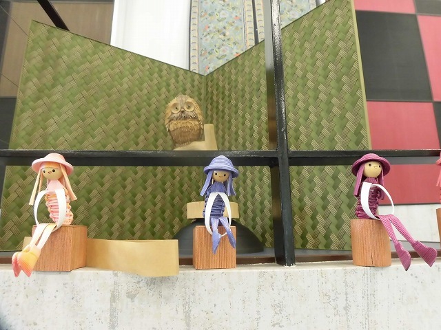 植田産業さんの紙バンドミュージアム「パピエス」で「ハロウィーン作品展」_f0141310_08110635.jpg
