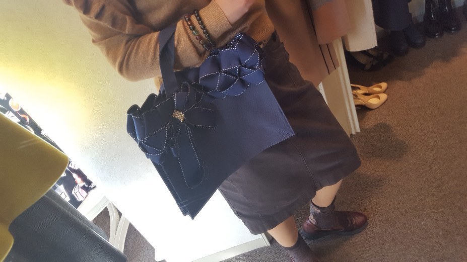 おリボンバッグ♡_f0126121_13274502.jpg