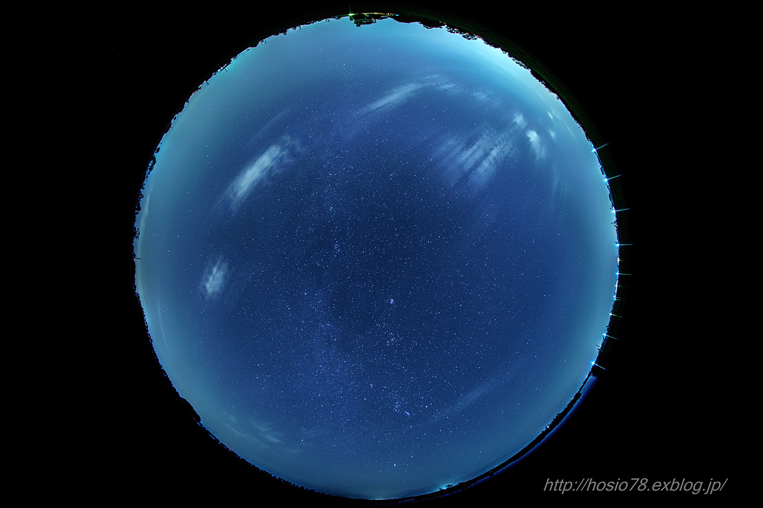 Round starry sky_e0214470_10460264.jpg