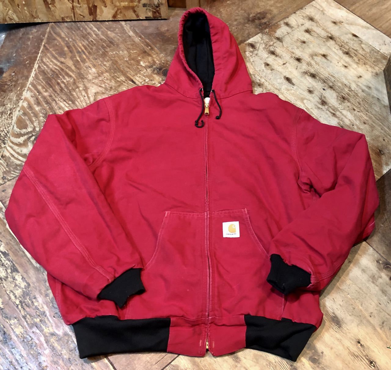  １１月２日（土）入荷！９０s〜カーハート　CARHARTT　ダック　ジップ　パーカー　 DUCK HOODIE_c0144020_13412837.jpg