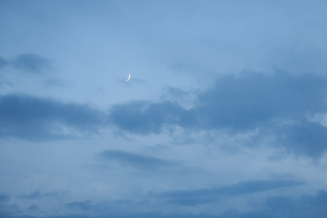 秋の幸ハートの雲に三日月の空_f0234936_88355.jpg