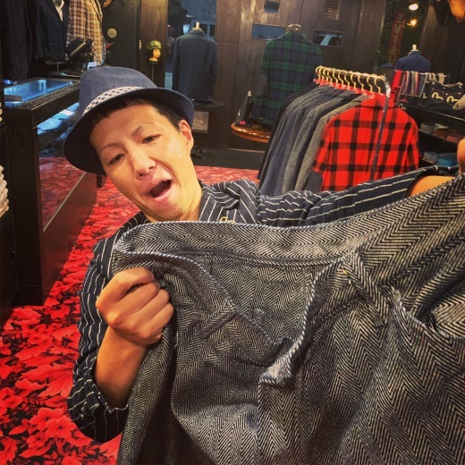 EVISU TWEED の 秘密 : YAMANELEAKS