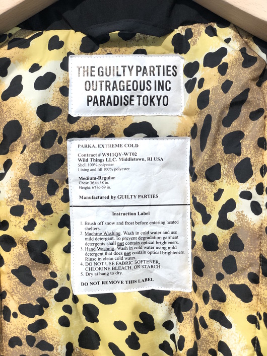 WACKO MARIA × WILDTHINGS - HAPPY JACKET._f0020773_18575614.jpg