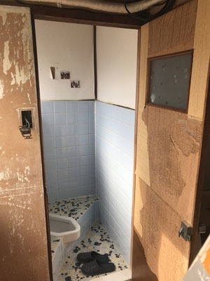 和式 洋式トイレにリフォーム キモノとリメイク