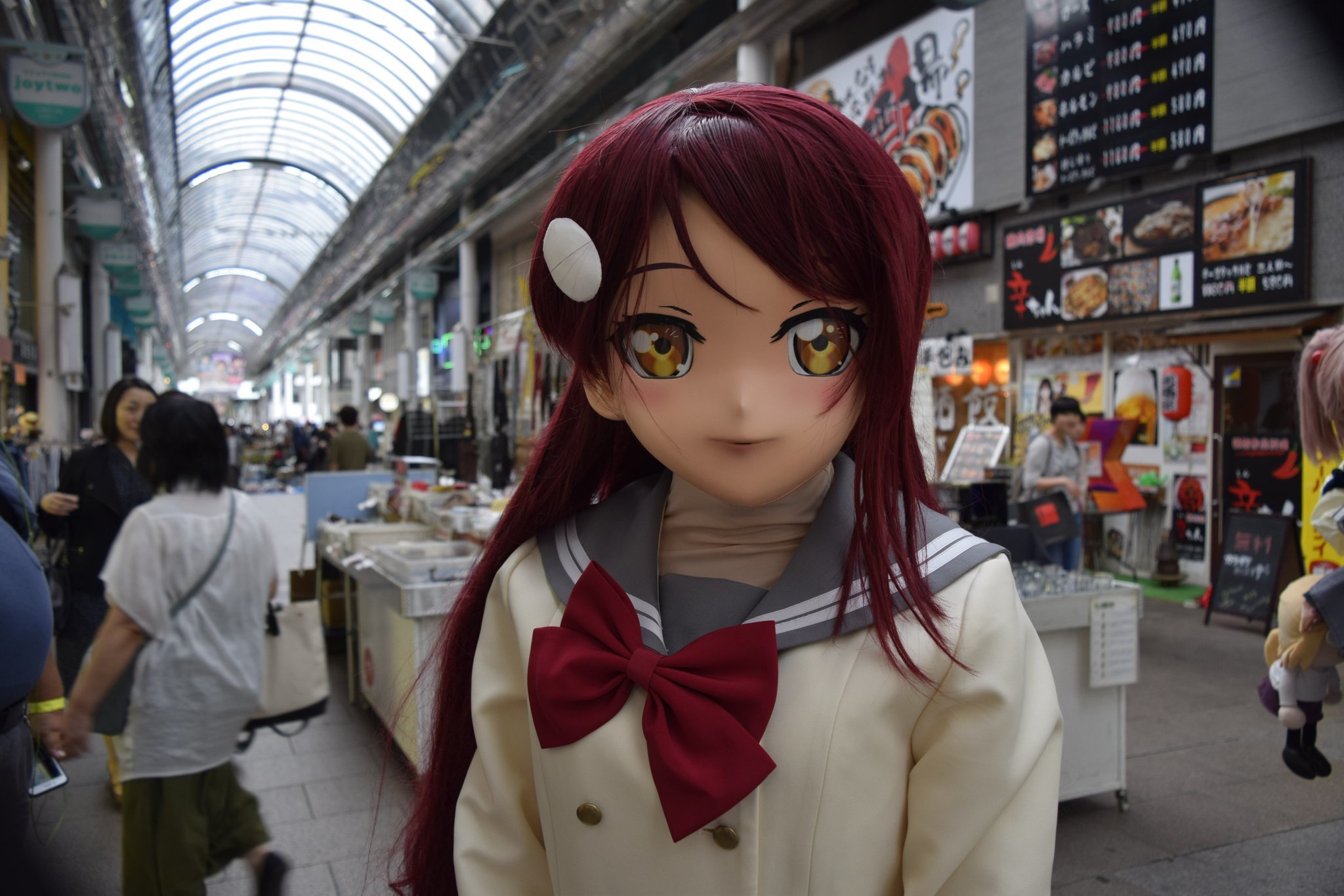 19年5月とちテレアニメフェスタ ラブライブ ラブライブサンシャイン合わせ 着ぐるみカメラマン 19年5月とちテレアニメフェスタ ラブライブ ラブライブサンシャイン合わせ 着ぐるみカメラマン