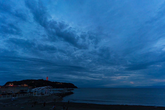 湘南海岸の夕景_b0145398_22042117.jpg