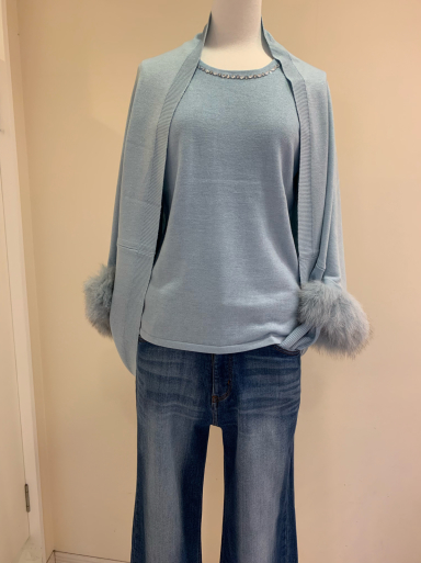 フォックスのストール_c0223630_17255601.jpg