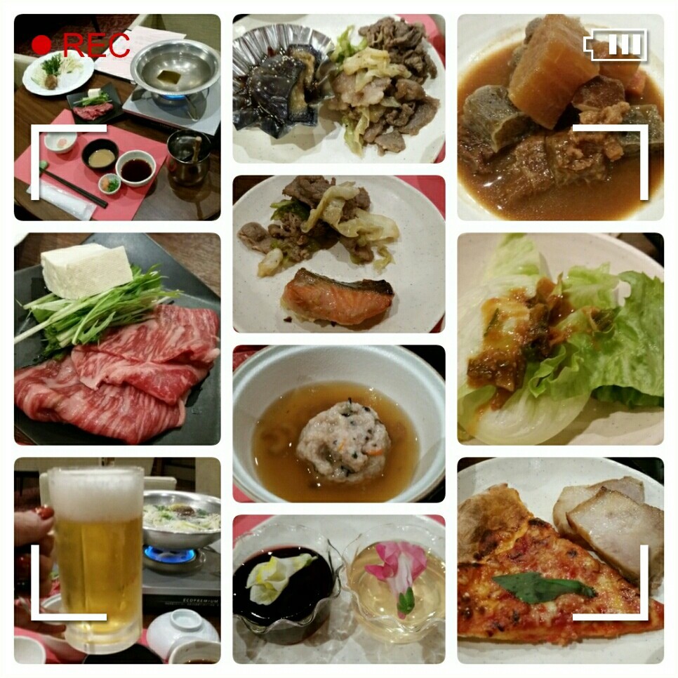 【生中継】晩ごはん食べています♪(≧▽≦)_d0219834_19110445.jpg