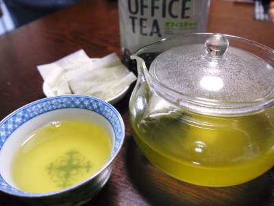 菊池水源茶 ティパック入り煎茶「オフィスティー」販売開始!_a0254656_16542835.jpg