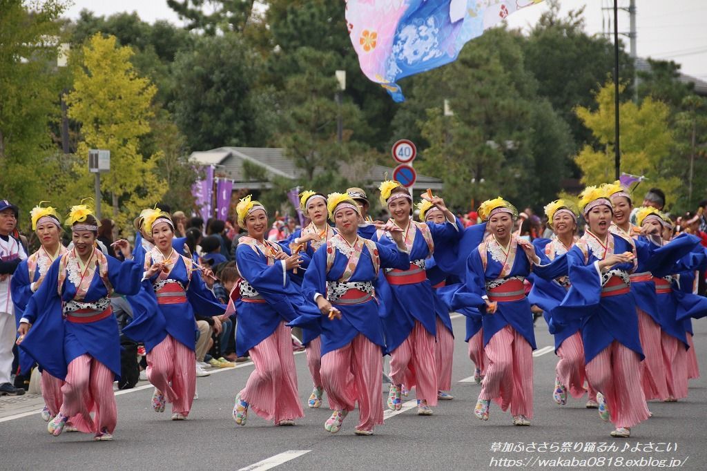 草加ふささら祭り(11月3日開催)・・・NO1_e0052135_16481290.jpg