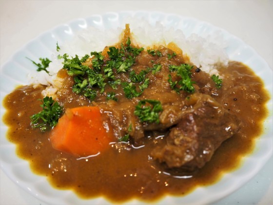 カレーとコールスロー_a0258686_08424932.jpg