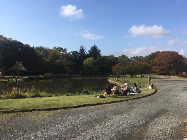 長野スケッチ旅行の2日目 晴天 八幡原史跡公園_f0253789_16471184.jpg