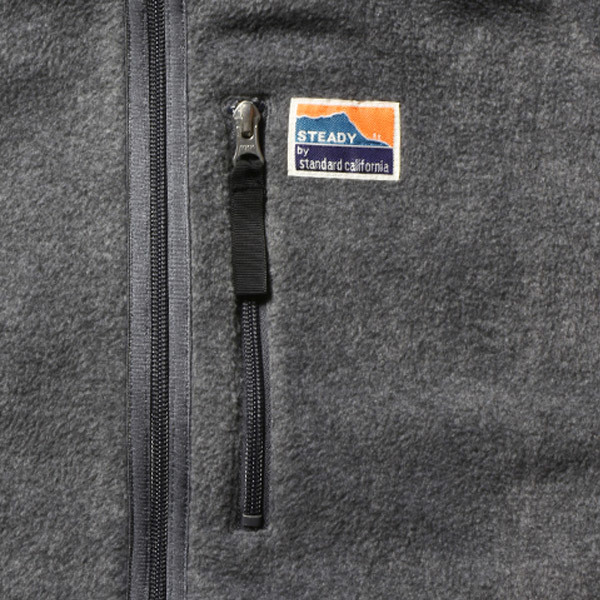 【DELIVERY】 STANDARD CALIFORNIA - Reversible Stretch Fleece Jacket / DLS L3_a0076701_12234470.jpg