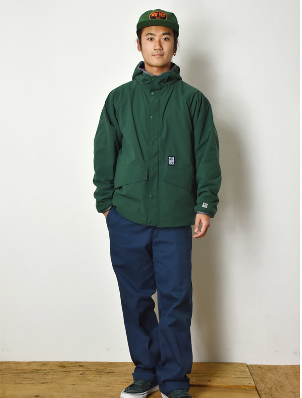 【DELIVERY】 STANDARD CALIFORNIA - Reversible Stretch Fleece Jacket / DLS L3_a0076701_12244744.jpg