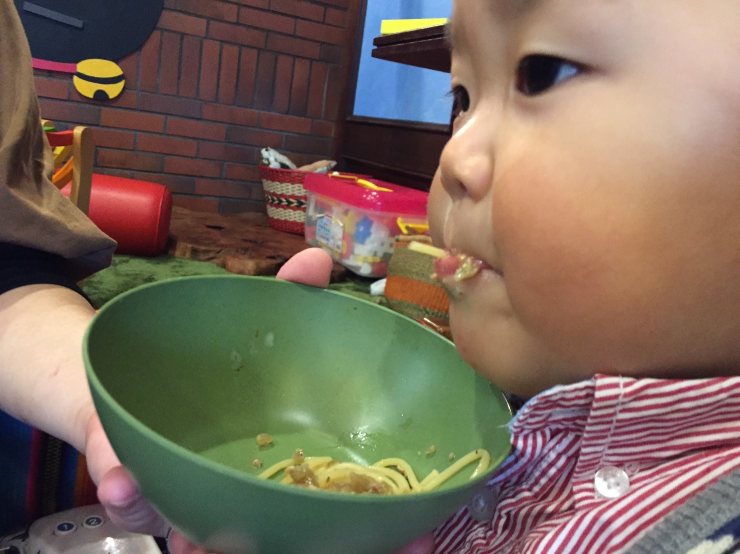 山猫軒 伏見唐辛子と秋茄子の肉味噌ソースパスタ_e0115904_15573113.jpg