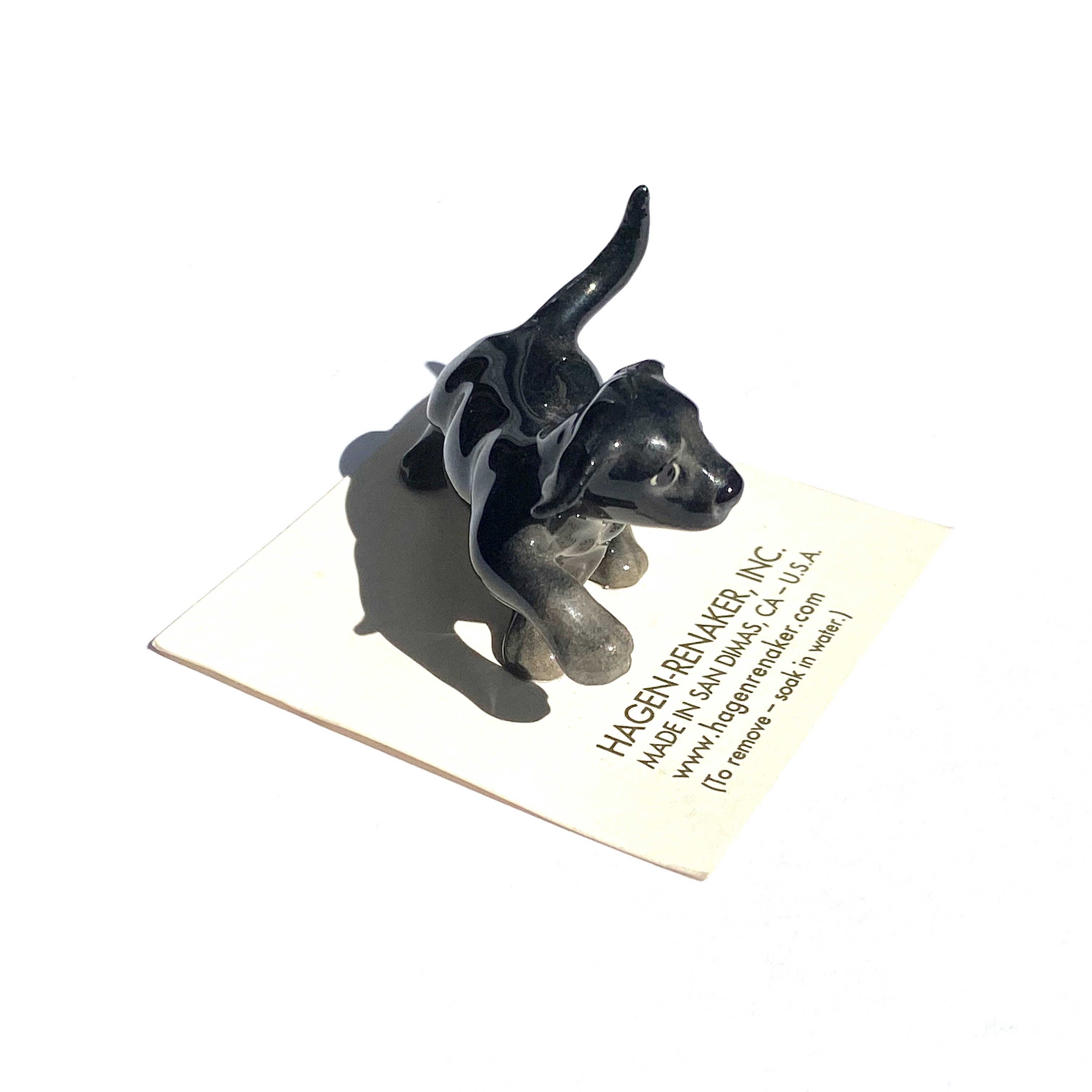 Hagen Renaker Labrador Pup Black ヘイゲンリネカー ラブラドール パップ ブラック ろい ロイ Roy Hagen Renaker Labrador Pup Black ヘイゲンリネカー ラブラドール パップ ブラック ろい ロイ Roy