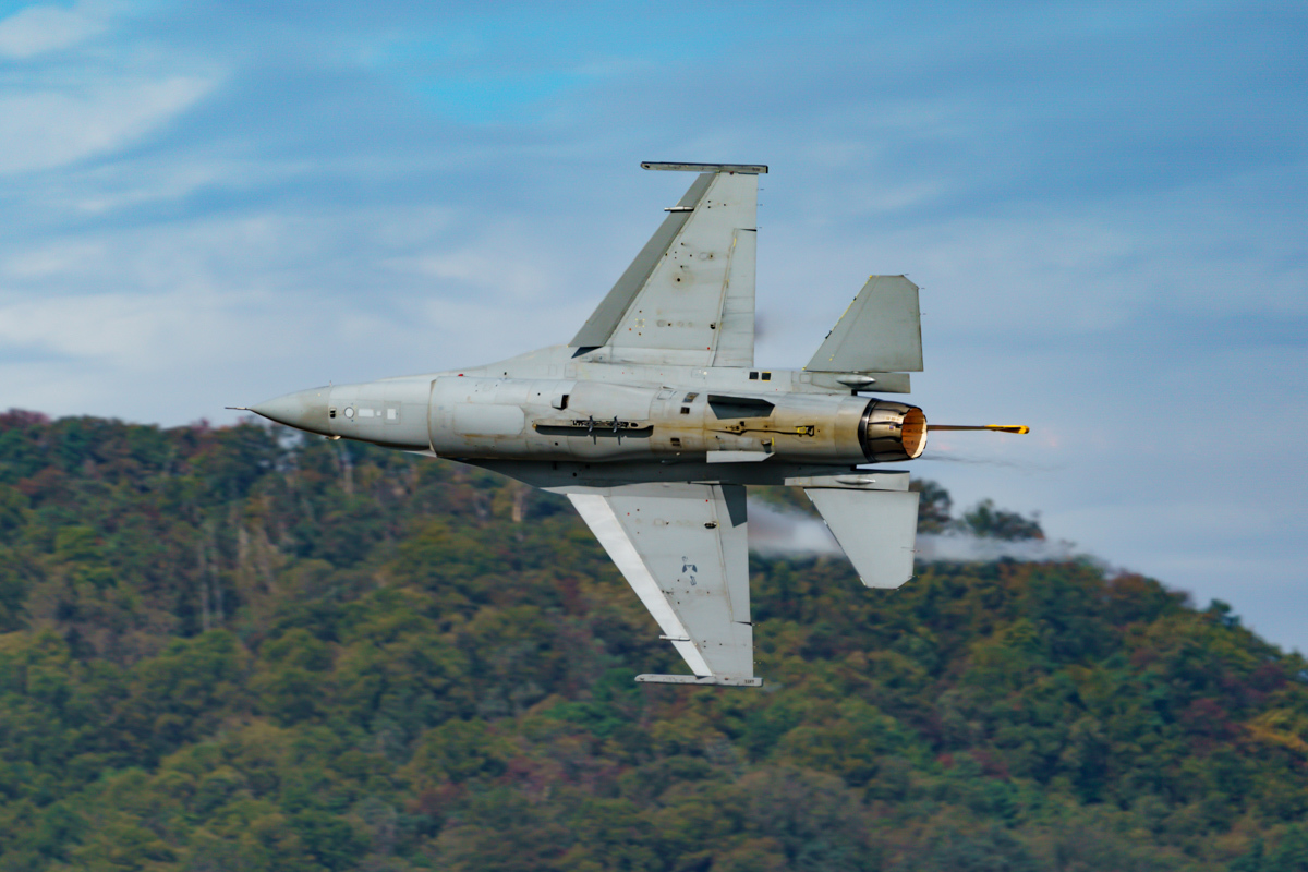 Seoul ADEX - PACAF F-16デモチーム : おやじくん乗り物写真