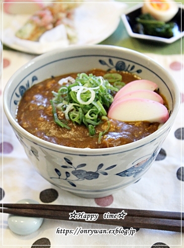 紅しょうが入り竹輪の磯辺揚げ弁当とおうちでカレーうどん♪_f0348032_18194650.jpg