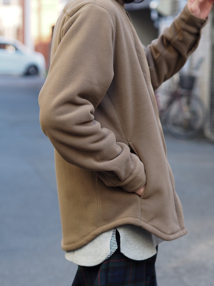 □□ nonnative / Hiker Full Zip Shirt Jacket Poly Fleece
