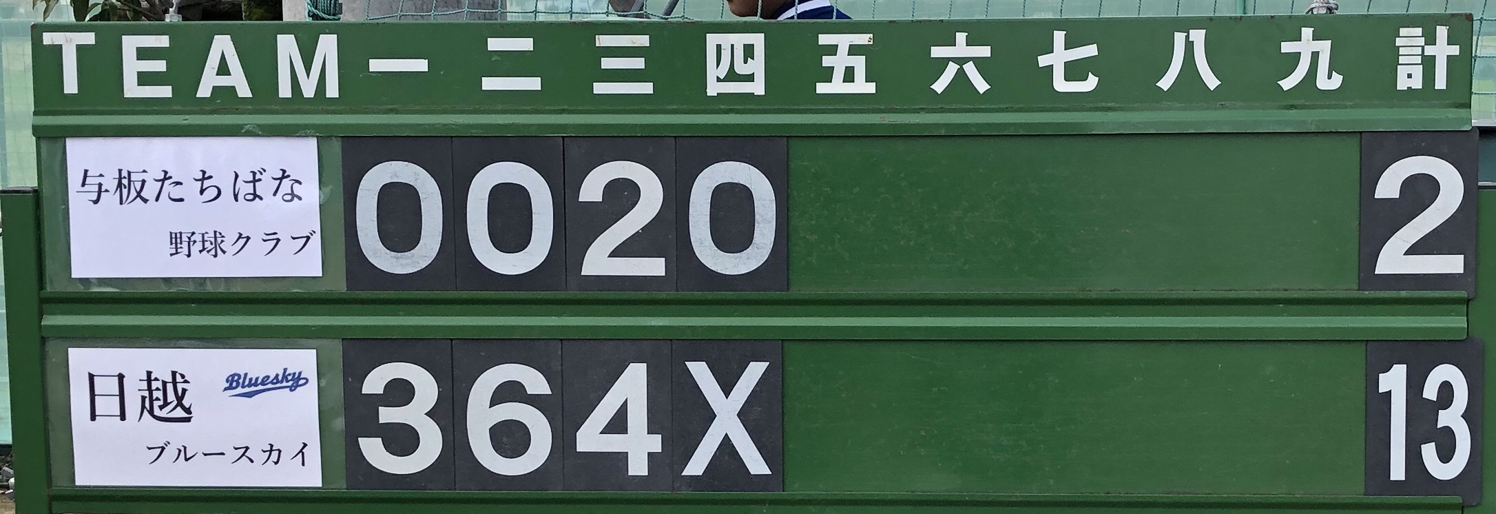 11月4日練習試合結果!vs与板たちばな野球クラブさん_b0095176_11162644.jpeg