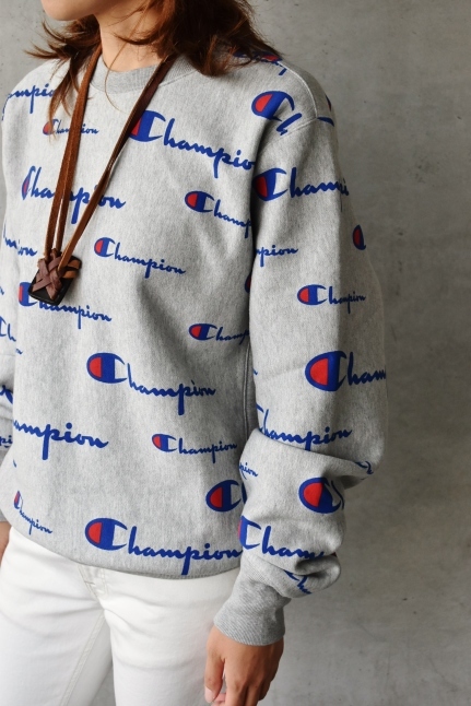 遊びも必要です♪ Champion USA モノグラム★_d0152280_08291888.jpg