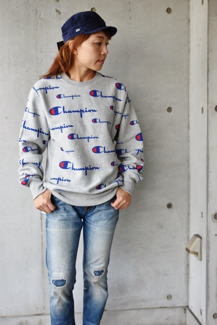 遊びも必要です♪ Champion USA モノグラム★_d0152280_09181519.jpg