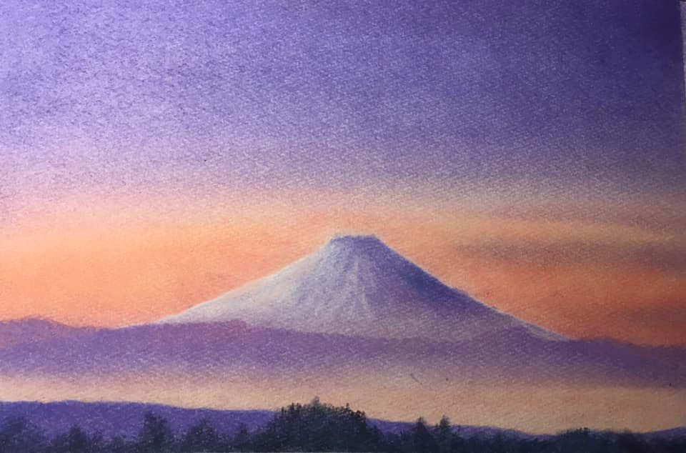 富士山講座　１０　夜明けのむらさき_f0071893_23265975.jpg