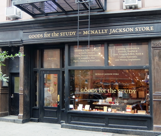 NYの独立系書店、McNally Jacksonが出してる文房具屋さん