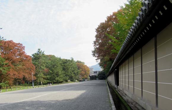 秋がスピードアップ　京都御苑_e0048413_19450311.jpg