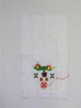 クロスステッチ刺繡を始めたけれど 今日は何を縫う 何を書く