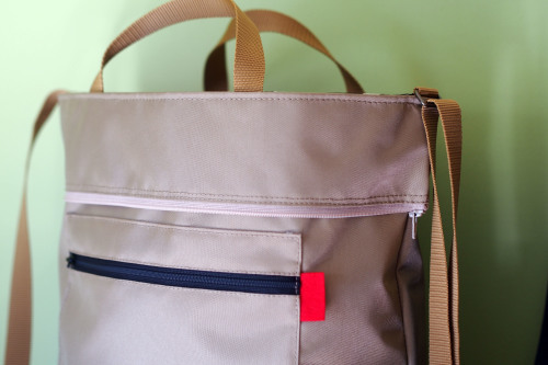 「reversible bag \"light\"」にファスナートップ_e0243765_15284610.jpg