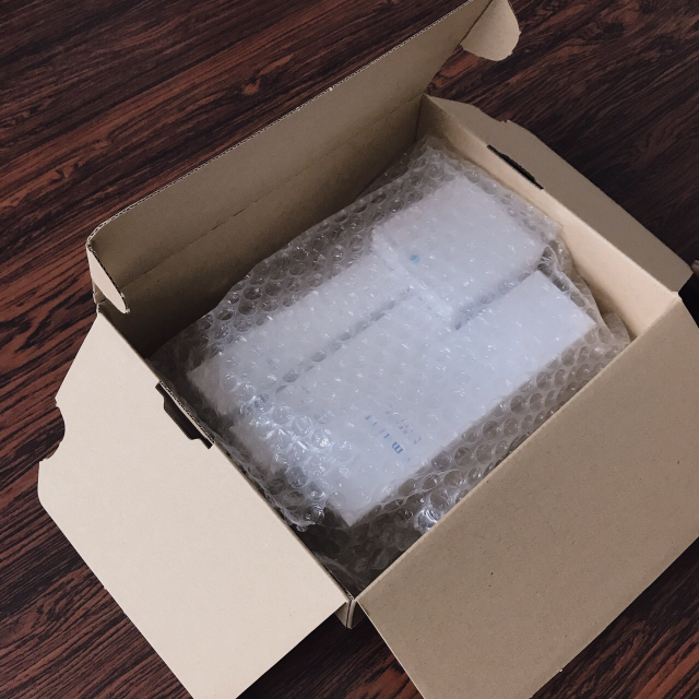 無印良品とエミュアール梱包_b0366709_10274706.jpg