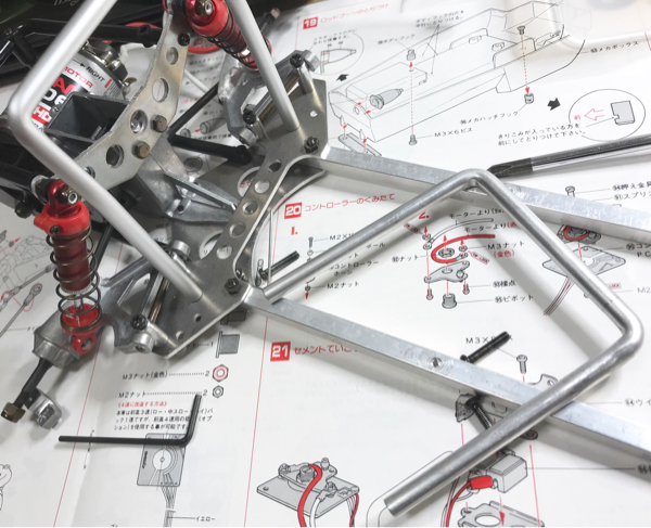 京商ターボスコーピオン組み立て 完成 : Black Fantom