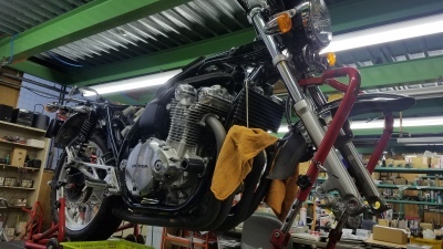 CB1100EX 車検整備②_e0114857_12222899.jpg