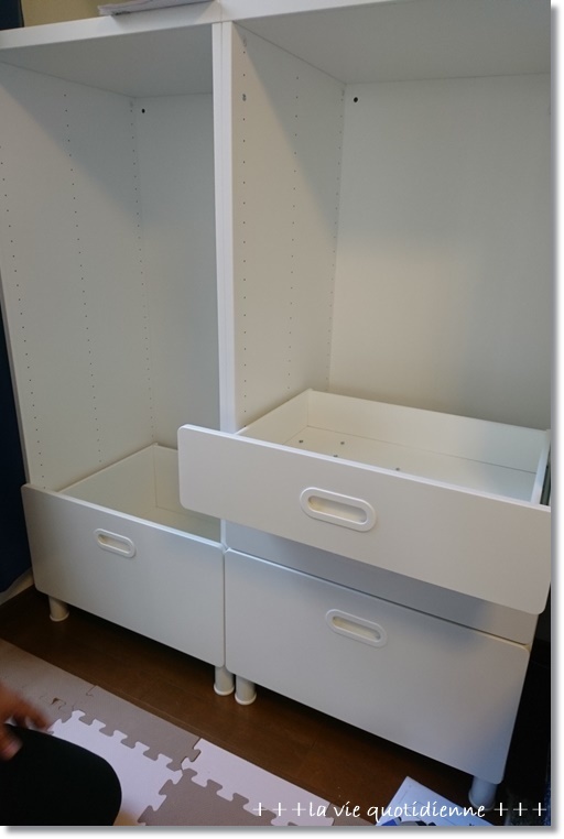 【IKEA】人気チェストSTUVA★組み立てた結果…と姫の悪化した乾燥肌!_a0348473_03484012.jpg