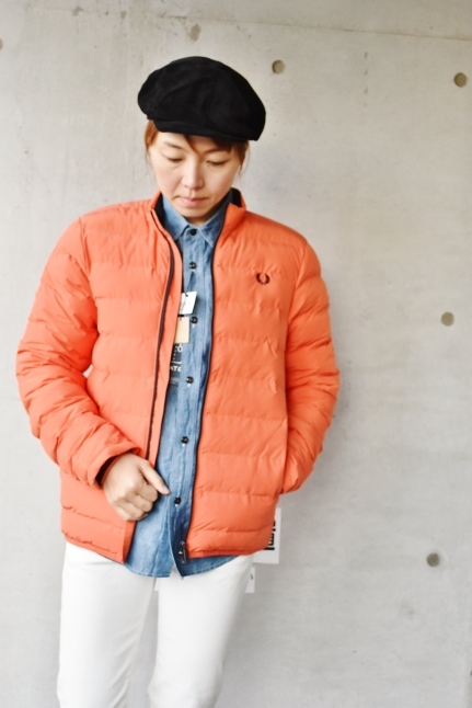 FRED PERRY Light DOWN JACKET ★★_d0152280_08390349.jpg