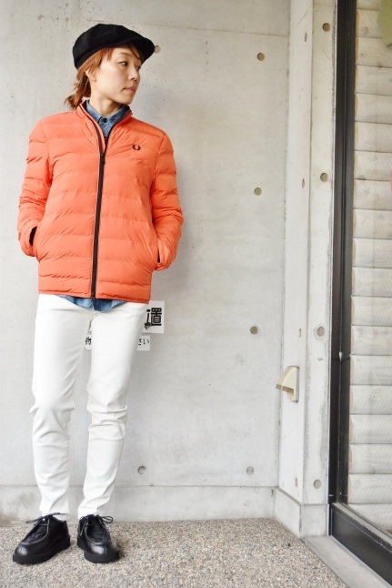 FRED PERRY Light DOWN JACKET ★★_d0152280_08391877.jpg